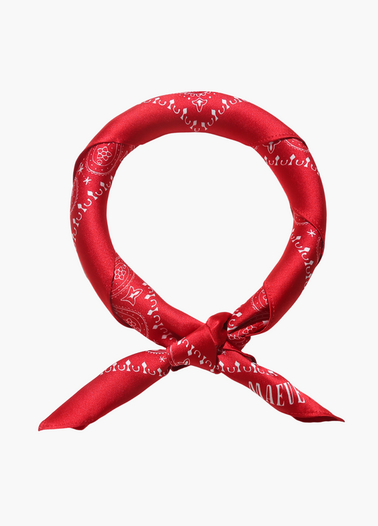 Red Paisley Bandana