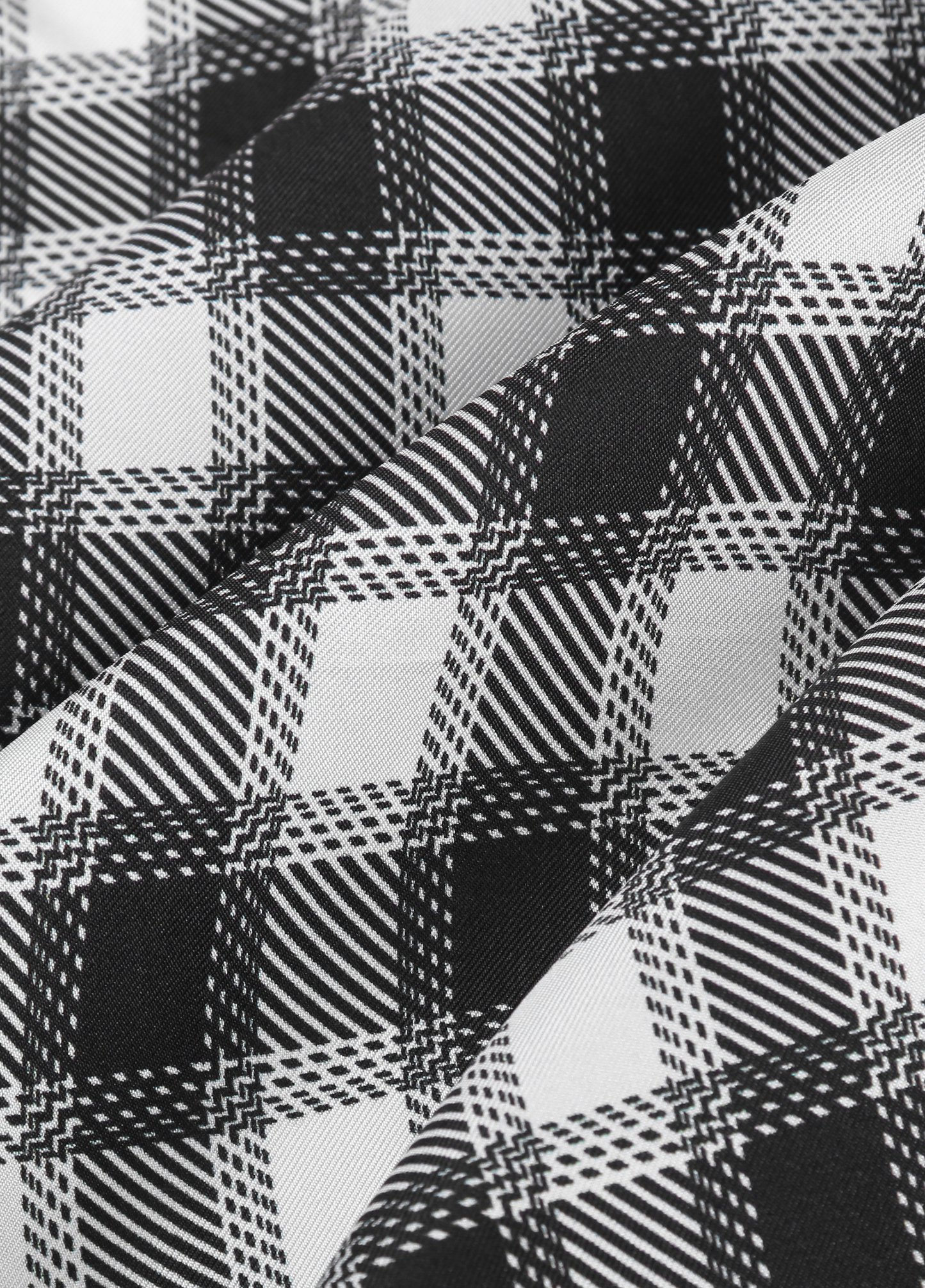 Black Plaid Bandana