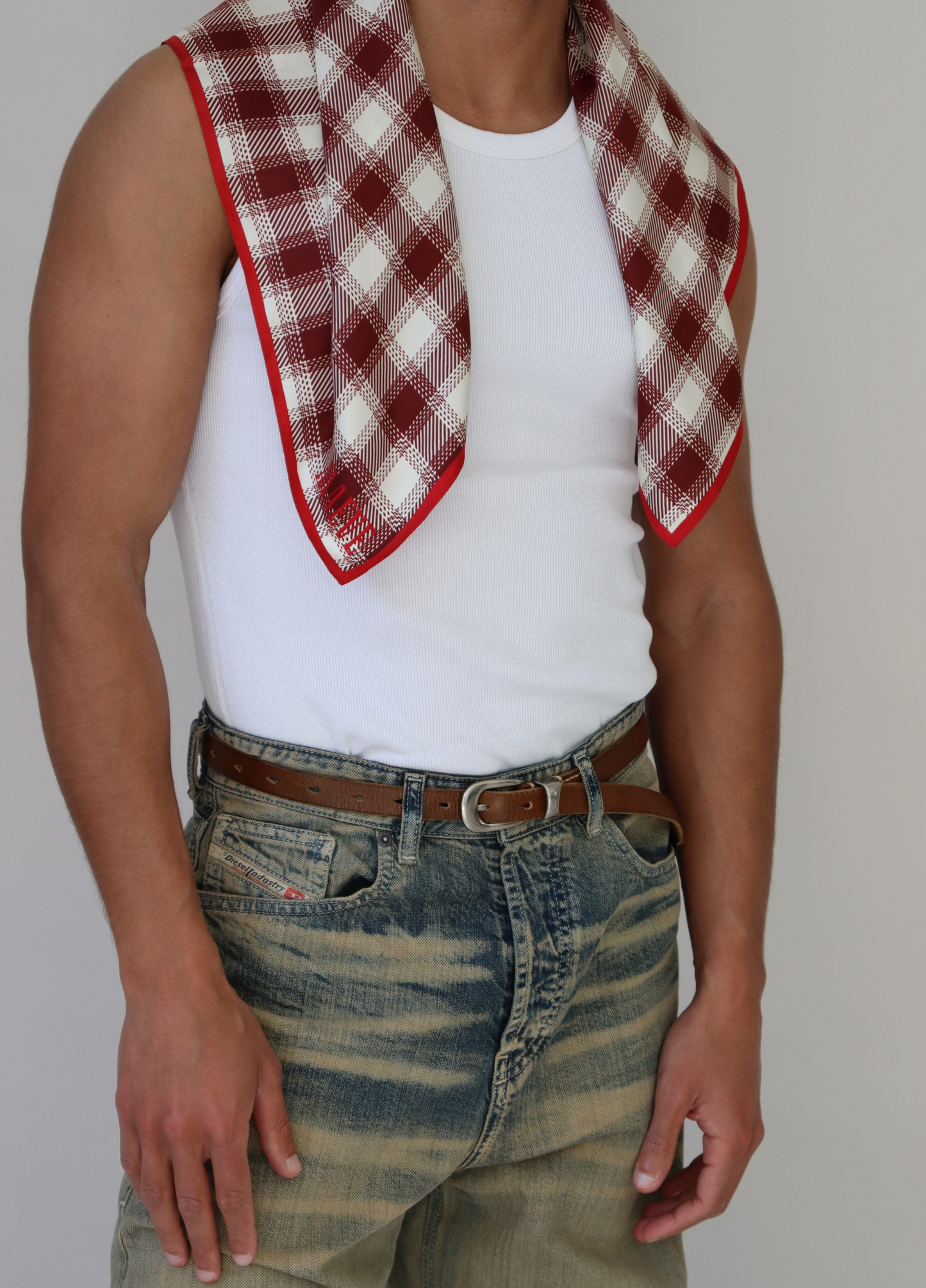 Light Brown thin Belt