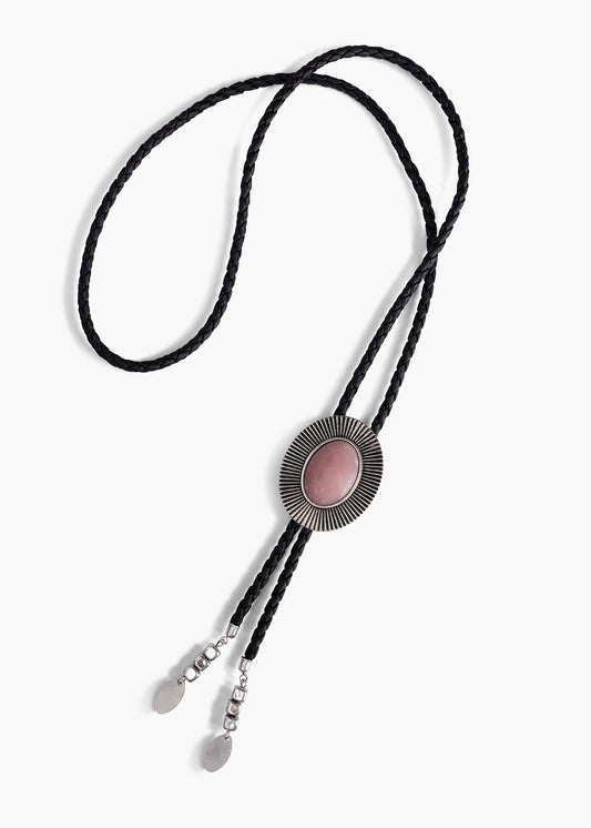 Rose gem Bolo tie