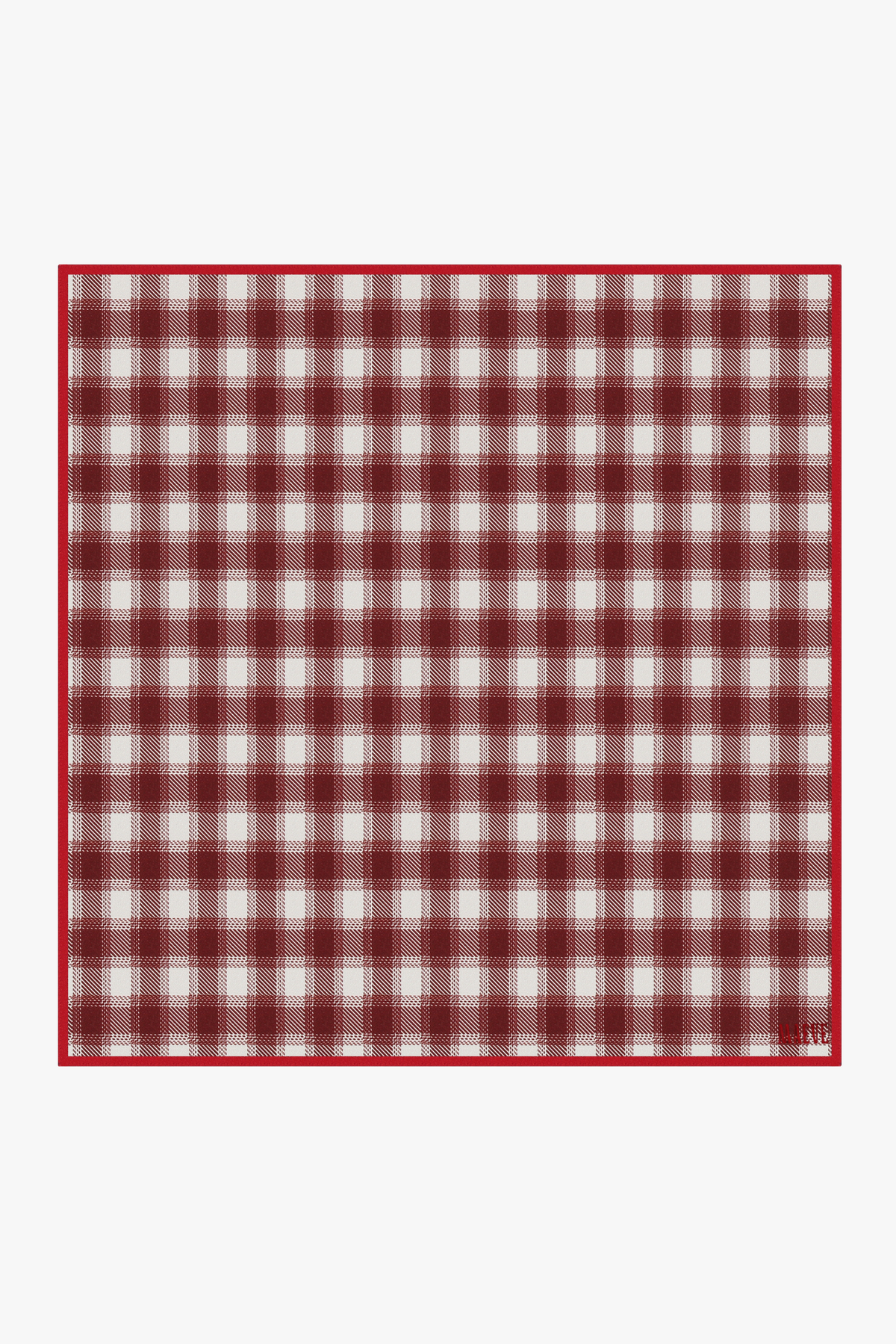 Cherry wood Plaid Bandana