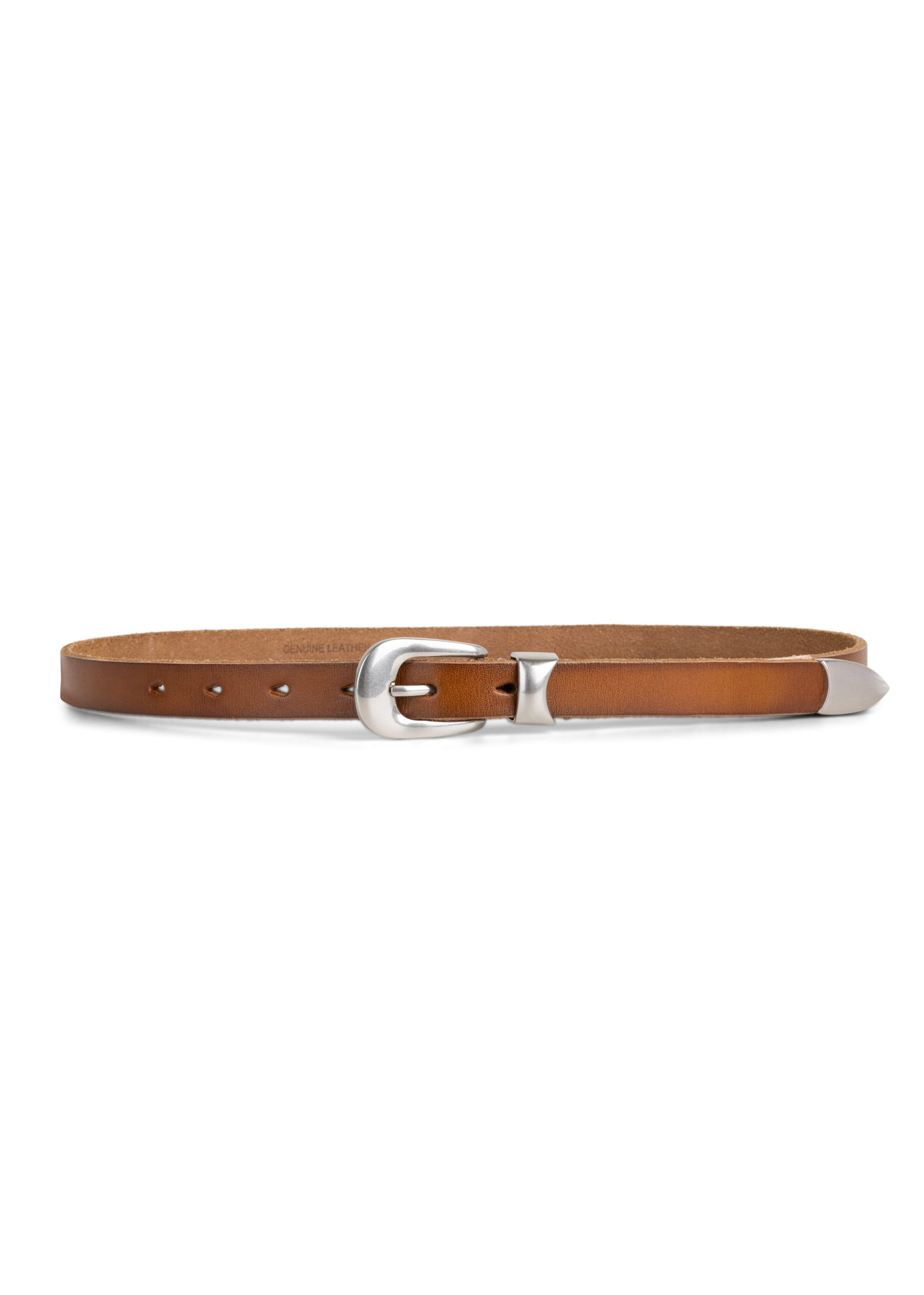 Burgundy thin Belt