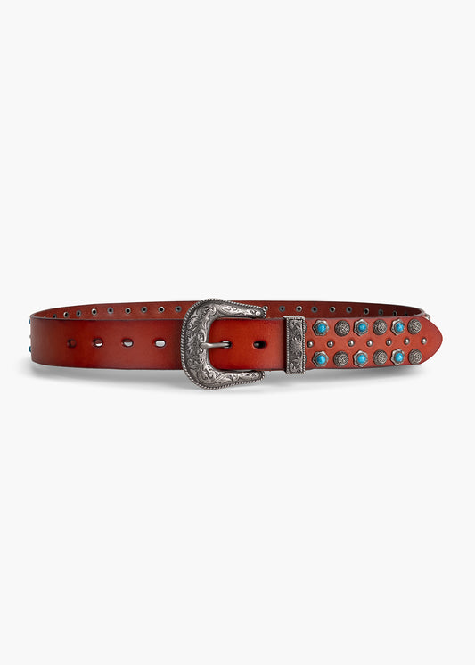 Red studded Belt