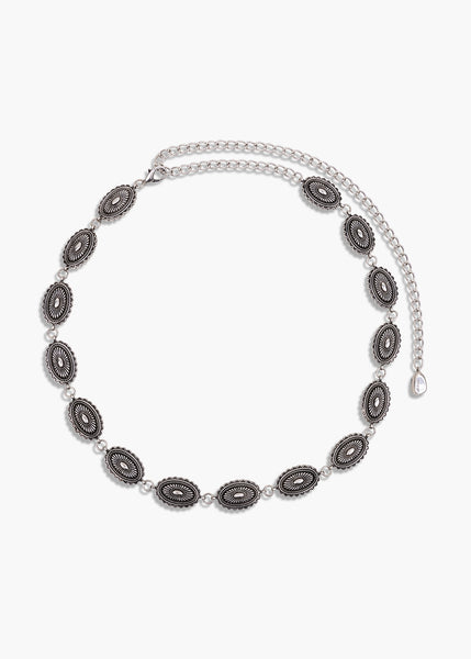 W by Worth Silver Chain Belt Amazon.com: Womens Chain Belt Silver, Chain Belts for Women  main image 2