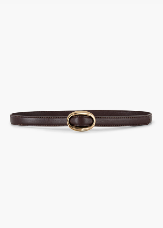 Oval Brown Belt