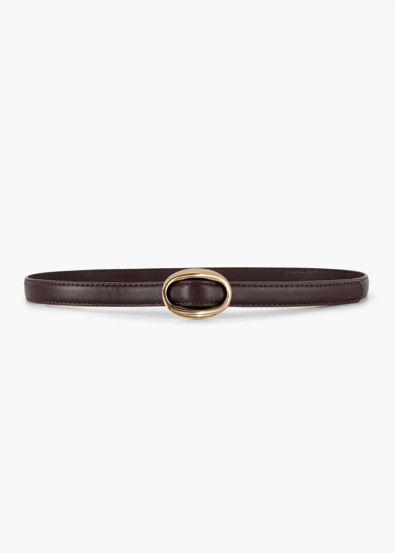 Oval Brown Belt
