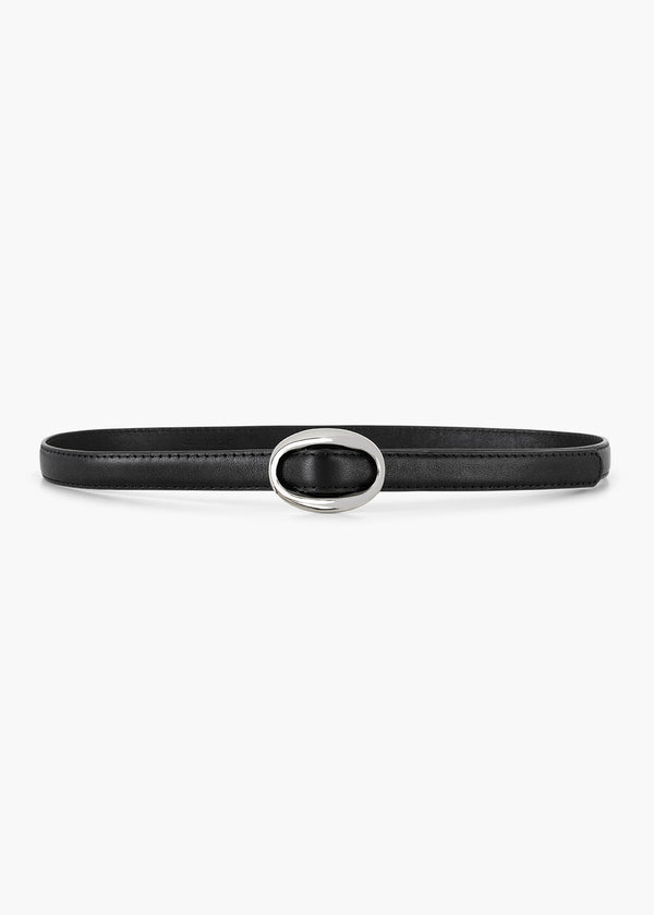 Black Oval Belt