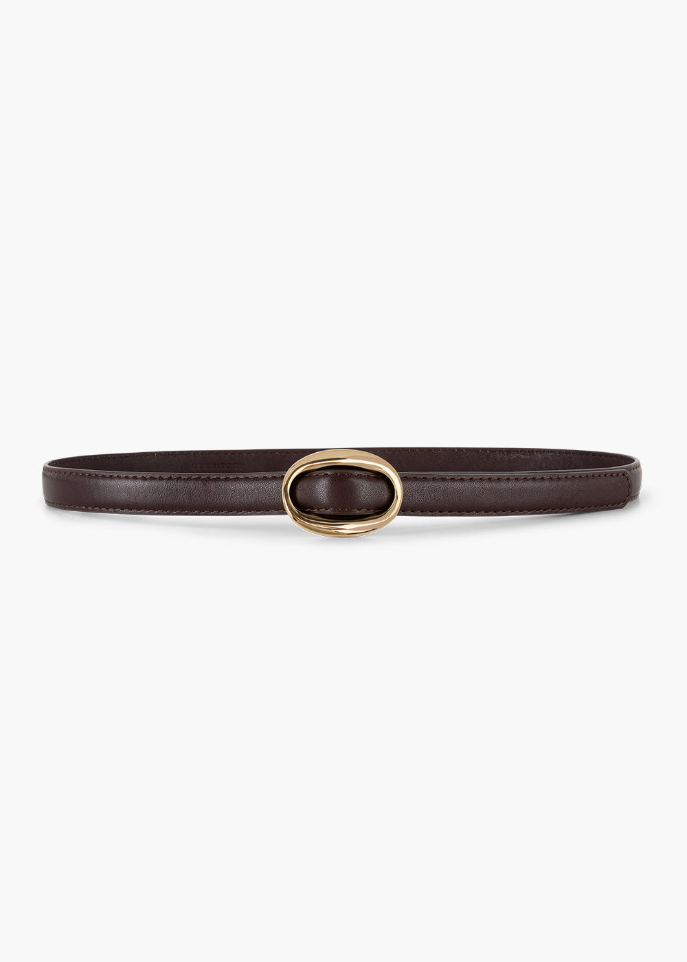 Oval Brown Belt