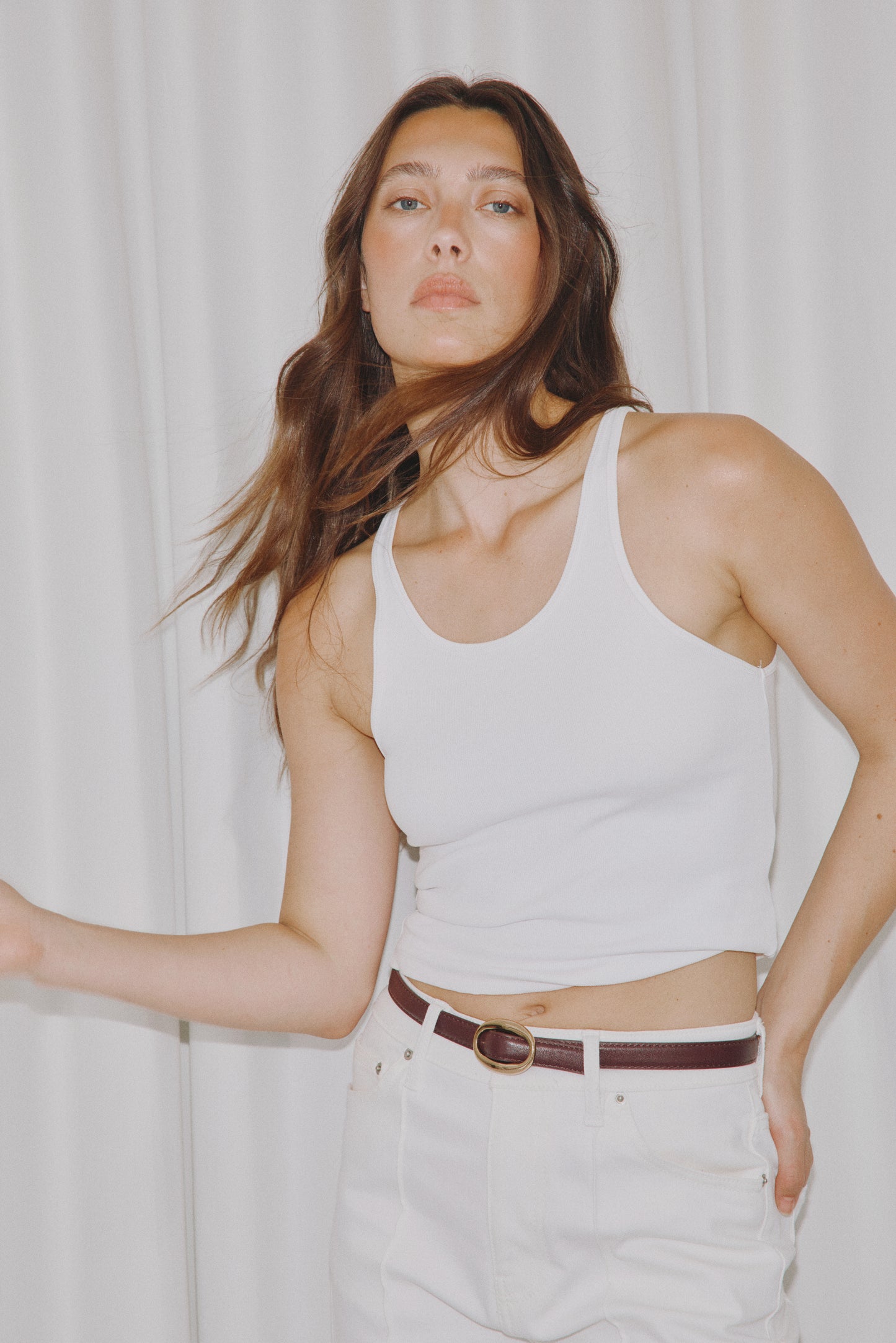 Oval Brown Belt