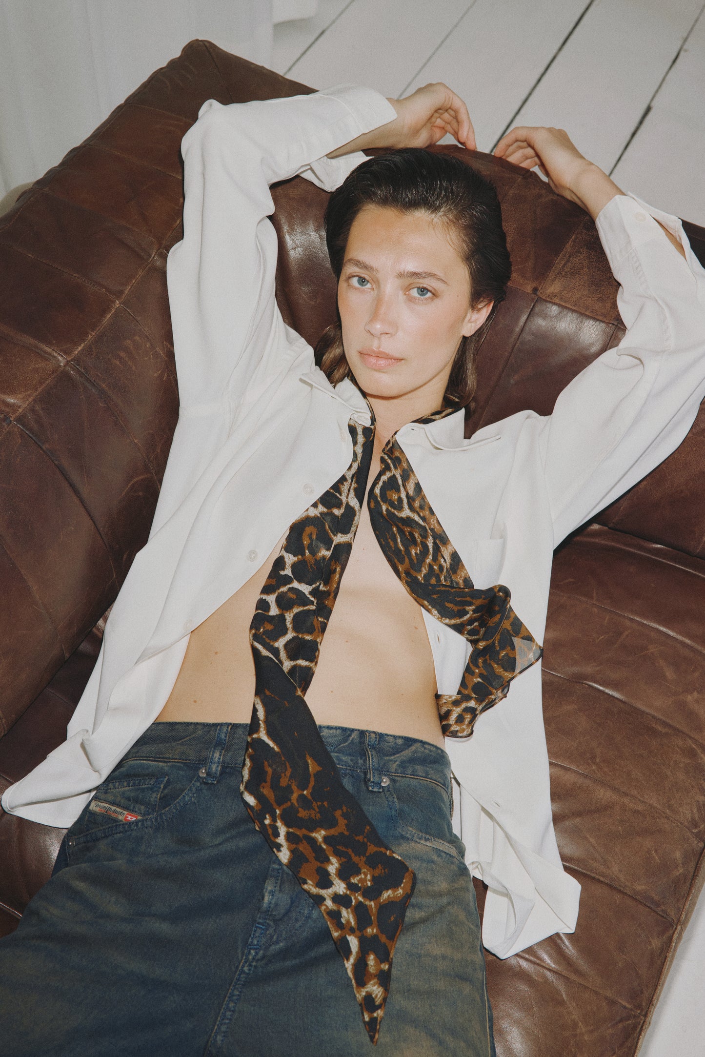 Leopard Scarf