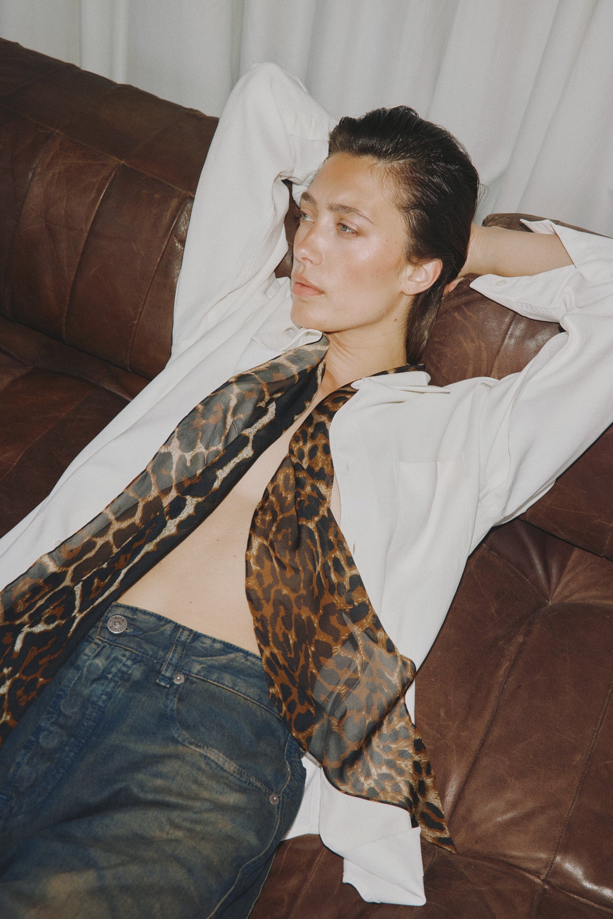 Leopard Scarf